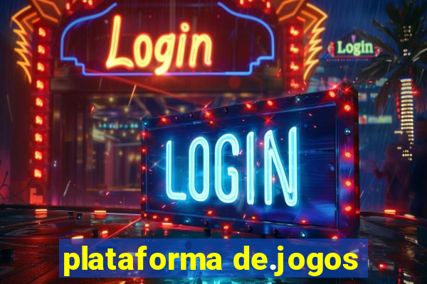 plataforma de.jogos